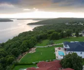 Lakehouse with private pool