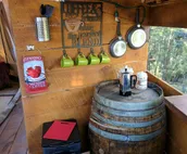 Sibley Bell Tent 2 @EvansCliff, Hot Tub! Beautiful Canyon High-rise deck
