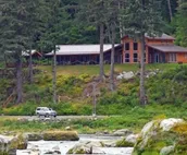 Chilkoot Haven Haines room #2, right on the Chilkoot River, Bear viewing