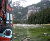 Chilkoot Haven Haines room #2, right on the Chilkoot River, Bear viewing