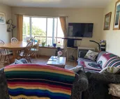 Snappers Inn cottage with water views, free bikes, washer/dryer, walk to town