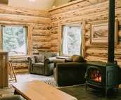 Private Log Home on Kenai Lake!