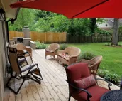 Great northside location, close to everything.  15 min to downtown