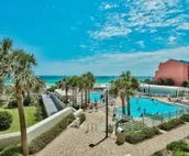 Designer Decor, Oversized Balcony, Beach View, Steps to Tropical Pool & Beach