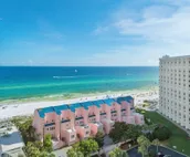Designer Decor, Oversized Balcony, Beach View, Steps to Tropical Pool & Beach