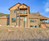 Expansive Black Hills Forest Home w/Deck & Grill!