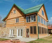 A treasured favorite, Loretta's Cabin is situated on 11 scenic acres
