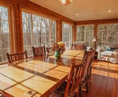 A treasured favorite, Loretta's Cabin is situated on 11 scenic acres