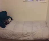 One bedroom apartment, that sleeps up to 2 adults and one child w/ a large yard.