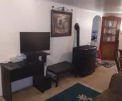 One bedroom apartment, that sleeps up to 2 adults and one child w/ a large yard.