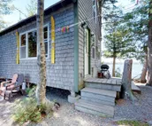 Inviting House on Private Island with Firepit, Private Dock, & Outdoor Shower