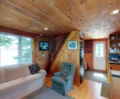 Inviting House on Private Island with Firepit, Private Dock, & Outdoor Shower