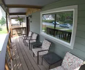 Perfect location in the heart of Seward with a view of Mt Marathon and the Bay.