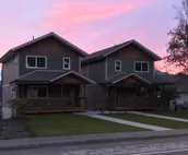 Perfect location in the heart of Seward with a view of Mt Marathon and the Bay.