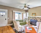 Custer Home w/Deck & Porch - Walk Downtown!