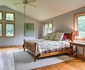 Berkshires Home on 11 Acres w/ Pond & 2 Fire Pits!