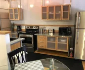 Contemporary loft style apartment in the heart of Historic Downtown Lawrence KS.