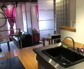 Contemporary loft style apartment in the heart of Historic Downtown Lawrence KS.