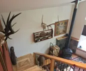 The Rusty Salmon Lake House with Deck and Dock