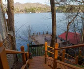 Knot Done - Luxurious treehouse-style lodge with breathtaking views of Lake