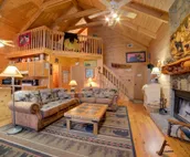 No Stress At All - Secluded & cozy cabin  with wall-to-wall windows