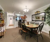 At River`s Edge On The Hooch - Amazing 3-level condo with 2 hot tubs overlooking