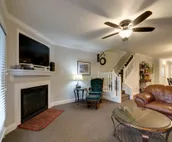 At River`s Edge On The Hooch - Amazing 3-level condo with 2 hot tubs overlooking
