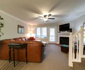At River`s Edge On The Hooch - Amazing 3-level condo with 2 hot tubs overlooking