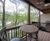At River`s Edge On The Hooch - Amazing 3-level condo with 2 hot tubs overlooking