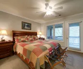 At River`s Edge On The Hooch - Amazing 3-level condo with 2 hot tubs overlooking