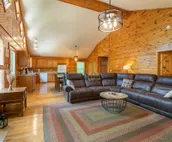 Sunny Woods Cabin - Beautifully designed modern rustic getaway with fire pit