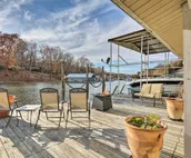 Floating 'Cabana Exotica' on Grand Lake w/2 Docks!
