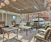 Floating 'Cabana Exotica' on Grand Lake w/2 Docks!