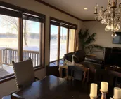 Custom, Private Riverfront Property on 2 acres- Unobstructed River Views!