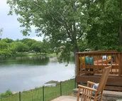Lake Front Property With Swimming Pool In Quiet Neighborhood