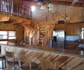 Spacious Log Home in Whitewood, SD available year around.