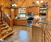 Spacious Log Home in Whitewood, SD available year around.