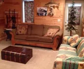 Sportsman's cabin near the Missouri River