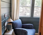 Cozy cabin in the woods