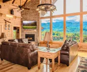 Owner Managed Star Dancer Cabin - Best Views You Can Get! Theater Arcade Hot Tub