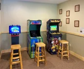 Owner Managed Star Dancer Cabin - Best Views You Can Get! Theater Arcade Hot Tub