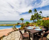 West Maui Welcomes You Back October HN 105 Beachfront Condo w Ocean View Pool AC