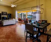 Scenic water view. 2 master suites with direct pool access. Villa Casa Amarilla