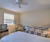 Lakefront De Tour Village Home w/ Deck & Fire Pit!