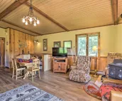 Tranquil Creekside Retreat w/ Deck on 30 Acres!