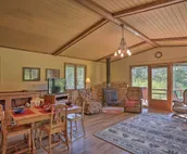 Tranquil Creekside Retreat w/ Deck on 30 Acres!