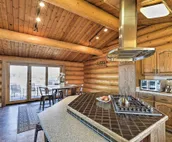 Fairbanks Log Cabin w/ Waterfront Deck & Views!
