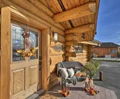 Fairbanks Log Cabin w/ Waterfront Deck & Views!