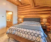 Fairbanks Log Cabin w/ Waterfront Deck & Views!