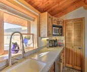 Fairbanks Log Cabin w/ Waterfront Deck & Views!